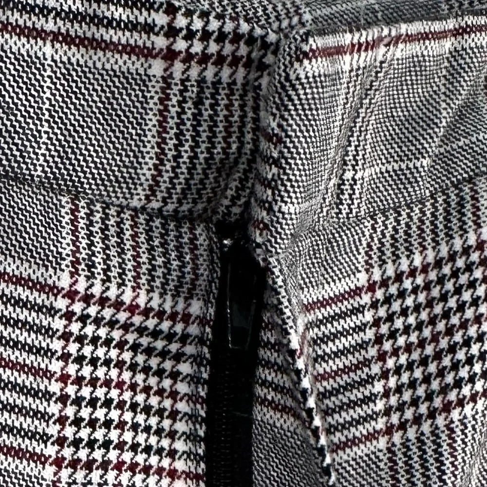 Forever 21 plaid houndstooth trouser pant xs